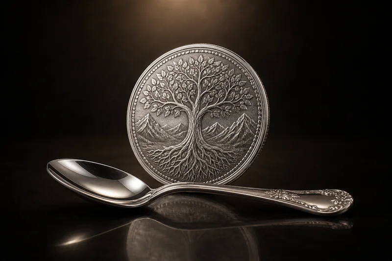 Argenteria e monete in argento