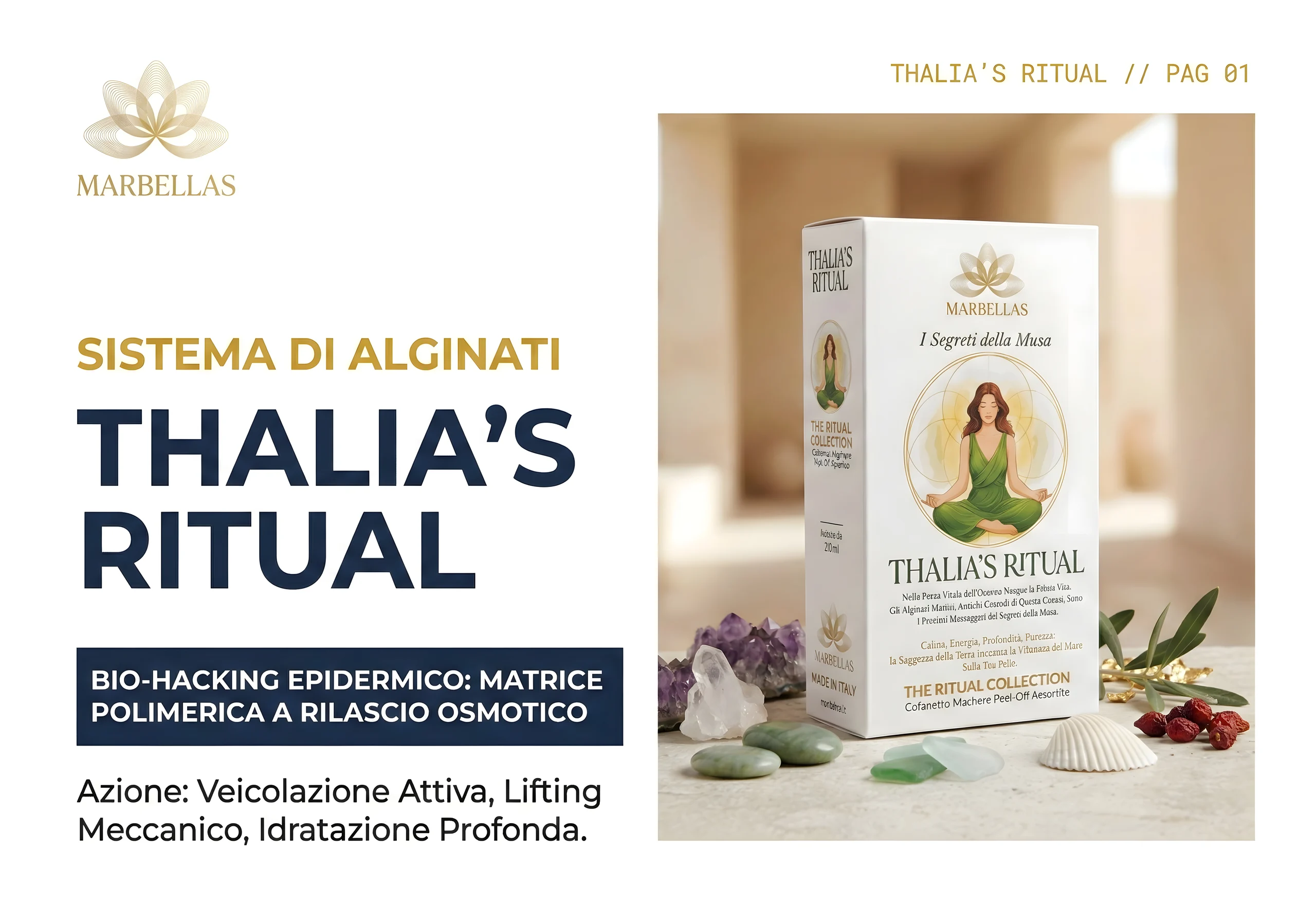 Dossier editoriale Marbellas dedicato a Thalia
