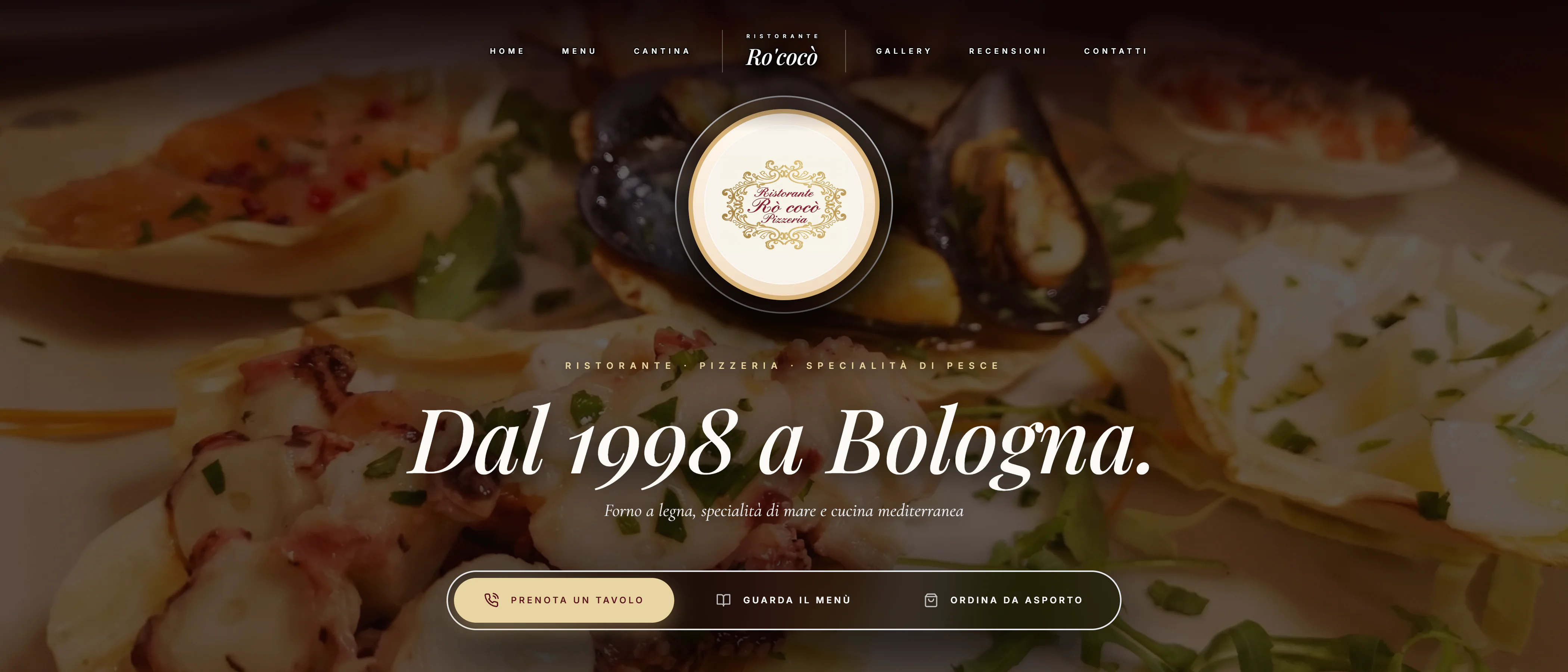 Sistema editoriale + landing per un hospitality di punta.