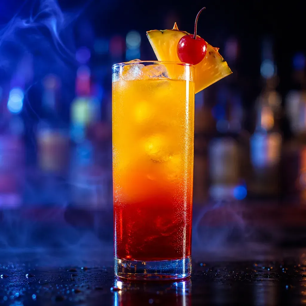 Bahama Mama, cocktail servito al Jimmy Cocktail Lab in via Petroni, Bologna