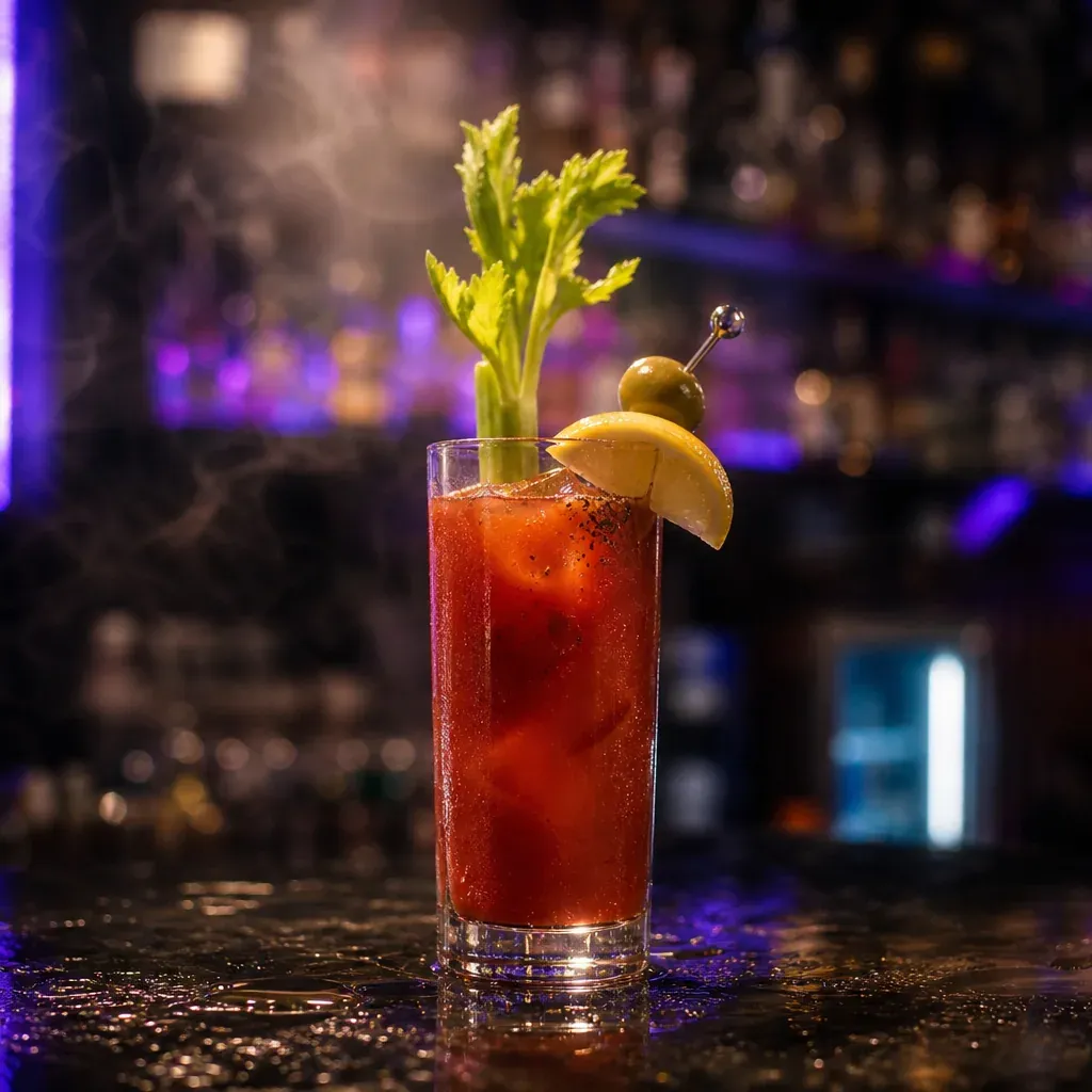 Bloody Mary, cocktail servito al Jimmy Cocktail Lab in via Petroni, Bologna