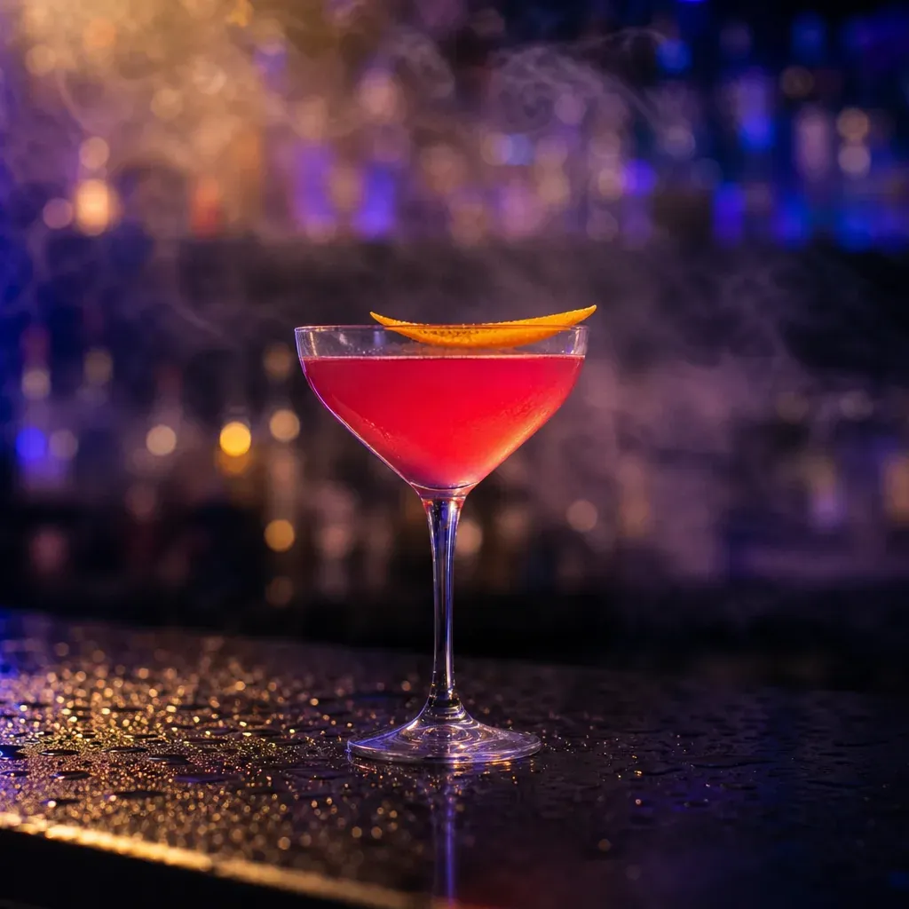 Cosmopolitan, cocktail servito al Jimmy Cocktail Lab in via Petroni, Bologna