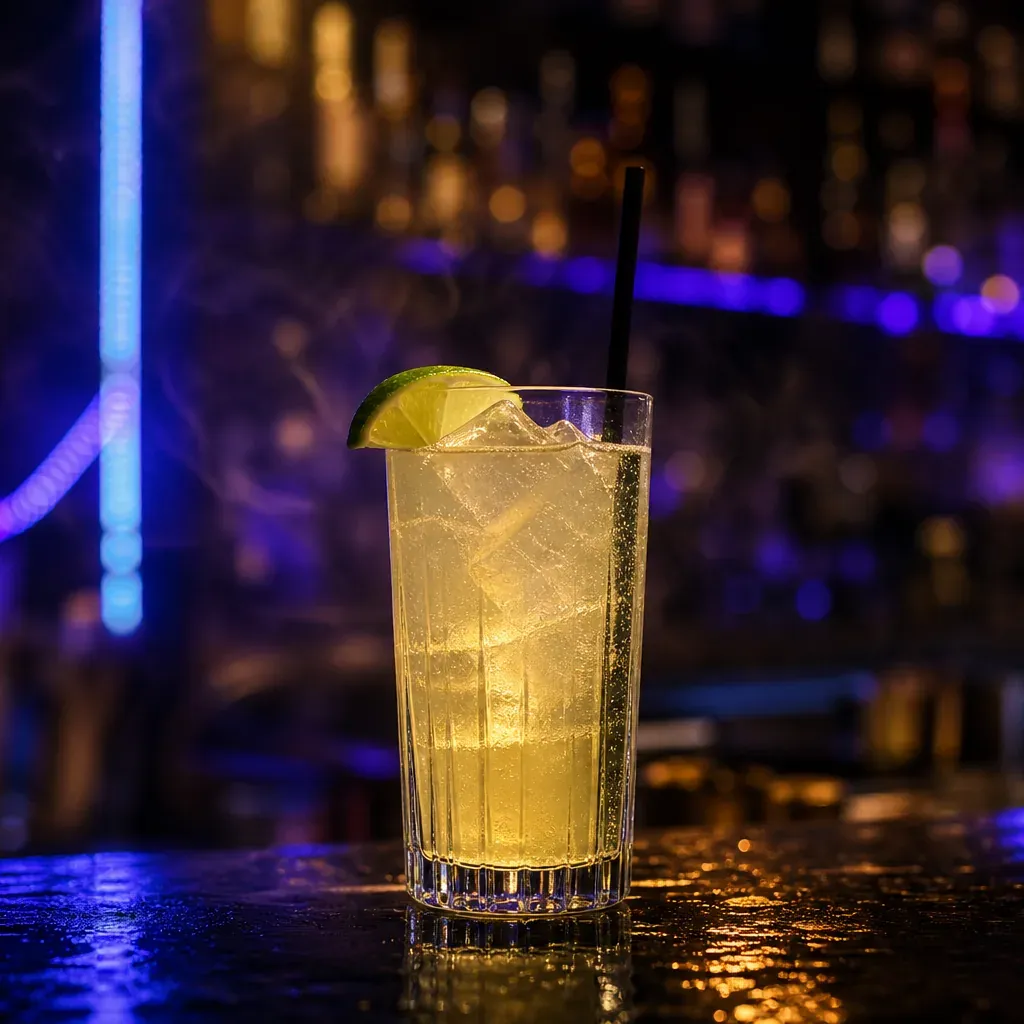 Gin Lemon, cocktail servito al Jimmy Cocktail Lab in via Petroni, Bologna