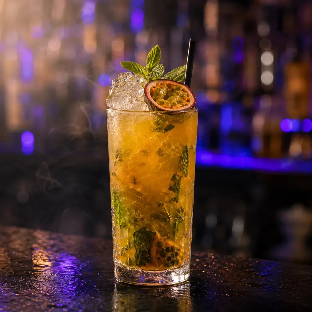 Mojito Passion, cocktail servito al Jimmy Cocktail Lab in via Petroni, Bologna