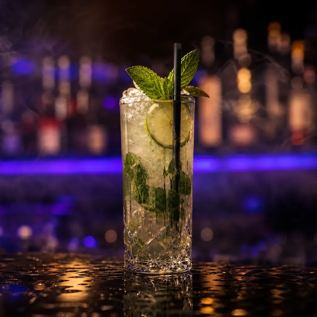 Mojito, cocktail servito al Jimmy Cocktail Lab in via Petroni, Bologna