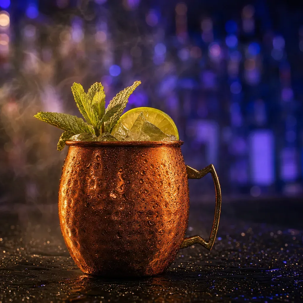 Moscow Mule, cocktail servito al Jimmy Cocktail Lab in via Petroni, Bologna