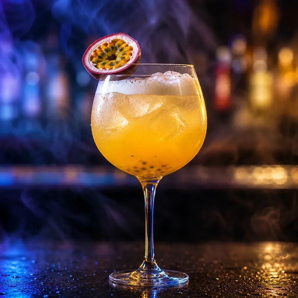 Pornstar Spritz, cocktail servito al Jimmy Cocktail Lab in via Petroni, Bologna