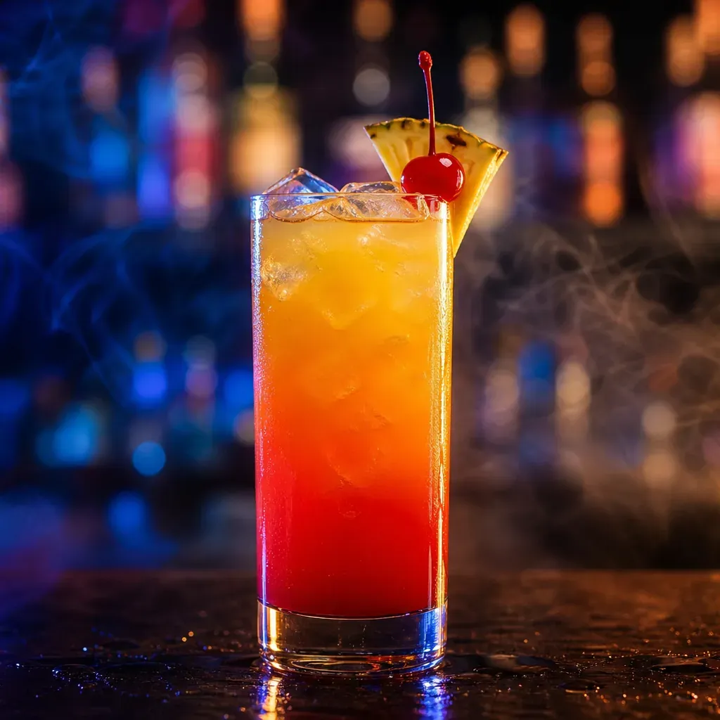Rum Punch, cocktail servito al Jimmy Cocktail Lab in via Petroni, Bologna