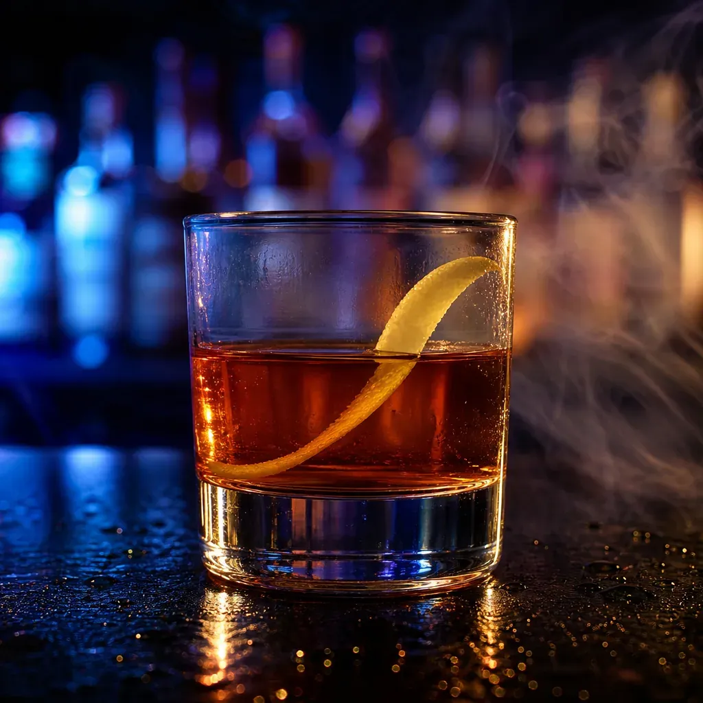 Sazerac, cocktail servito al Jimmy Cocktail Lab in via Petroni, Bologna