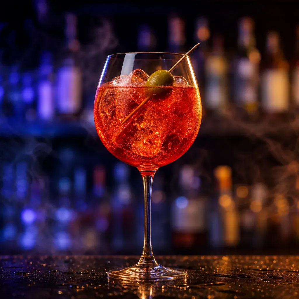 Select Spritz, cocktail servito al Jimmy Cocktail Lab in via Petroni, Bologna